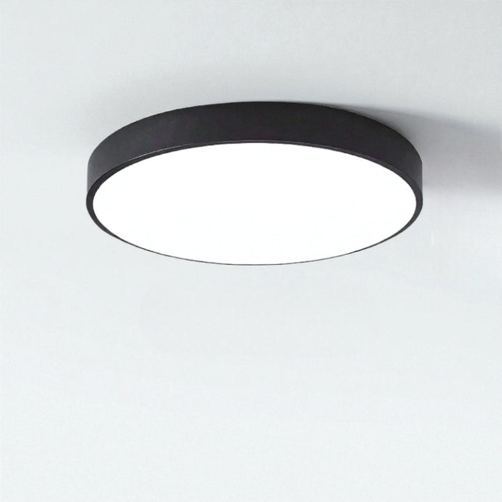 Circle Semi Flush Ceiling Light Fixture For Living Room