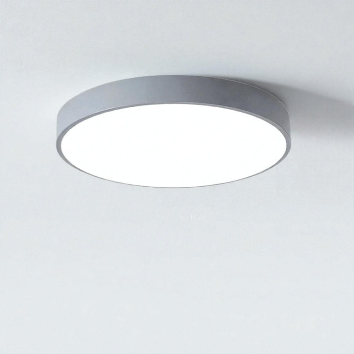 Circle Semi Flush Ceiling Light Fixture For Living Room