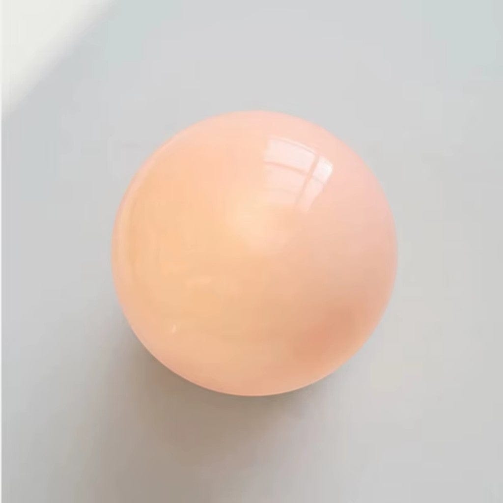 Cirelle Retro Bedside Wall Light in Cream LED Glass Sphere Boldenn