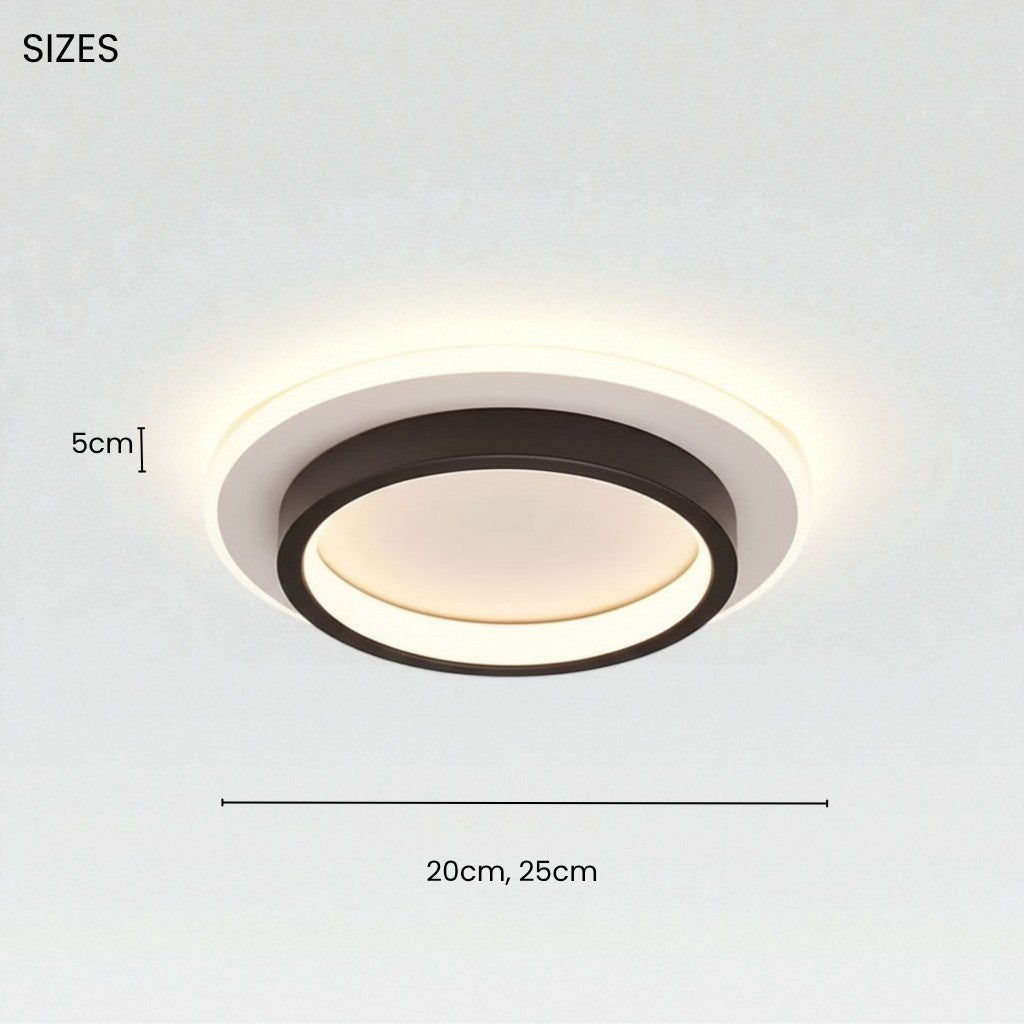 Lounge Ceiling Light with Contemporary Round Design