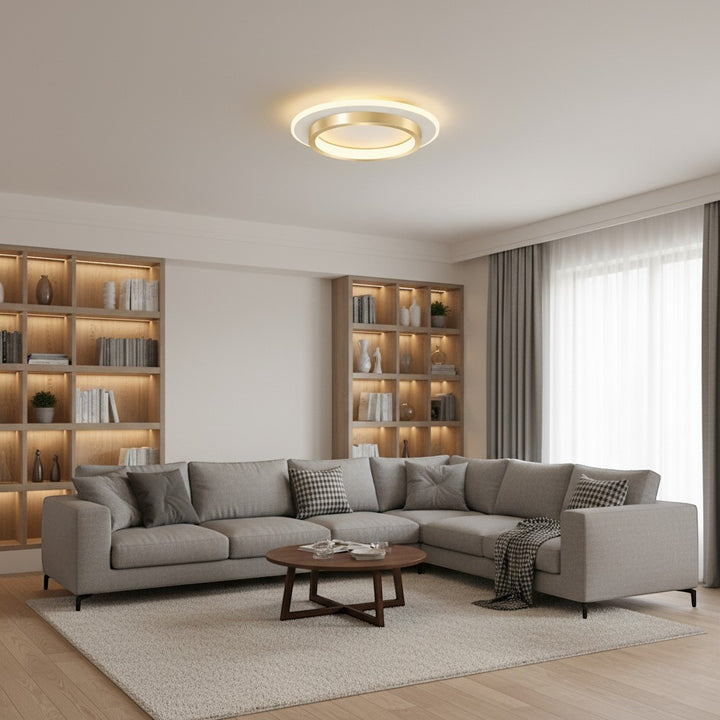 Lounge Ceiling Light with Contemporary Round Design