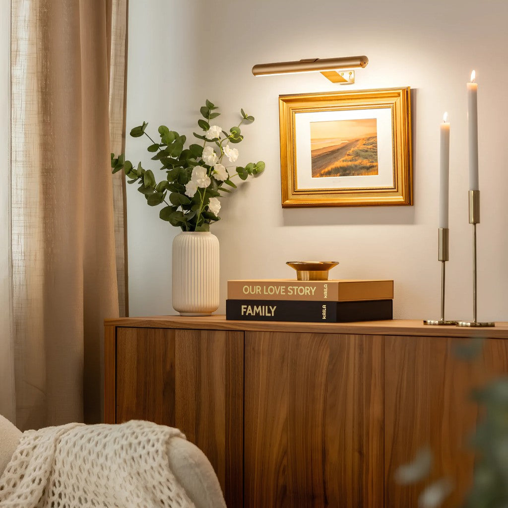 Cordless Art Picture Wall Light With Battery