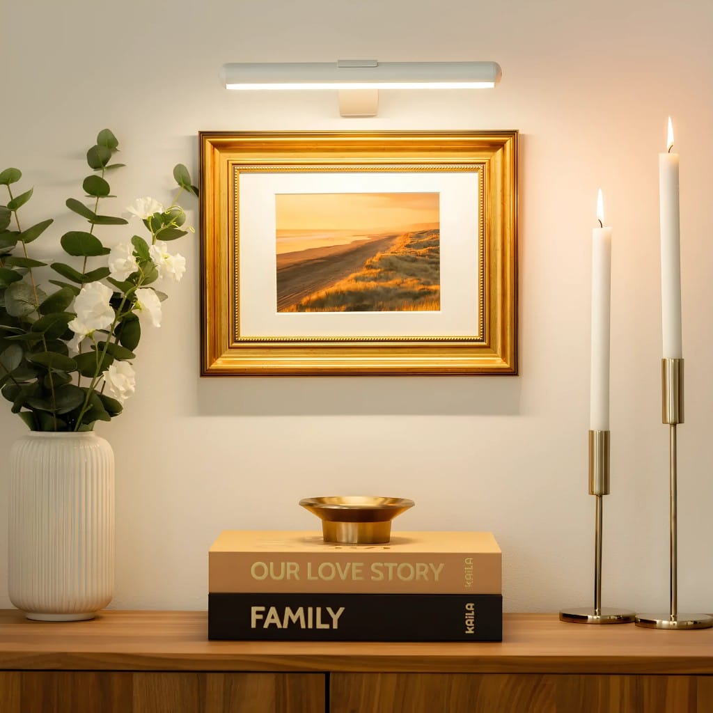 Cordless Art Picture Wall Light With Battery Boldenn