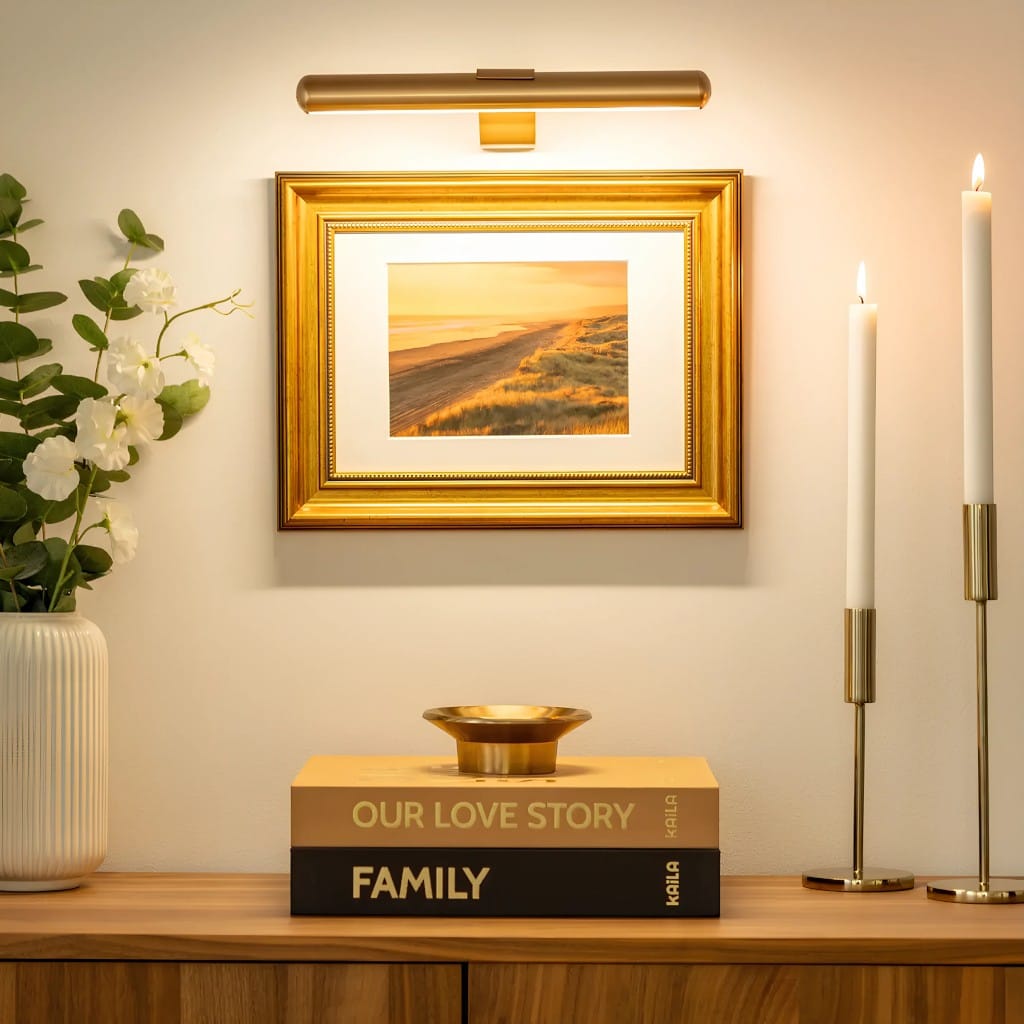 Cordless Art Picture Wall Light With Battery Boldenn
