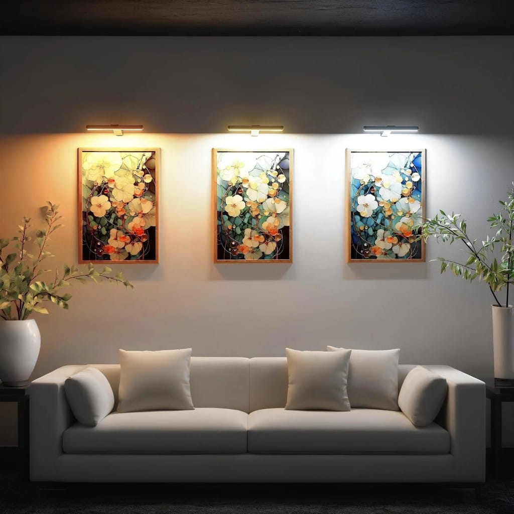 Cordless Art Picture Wall Light With Battery Boldenn