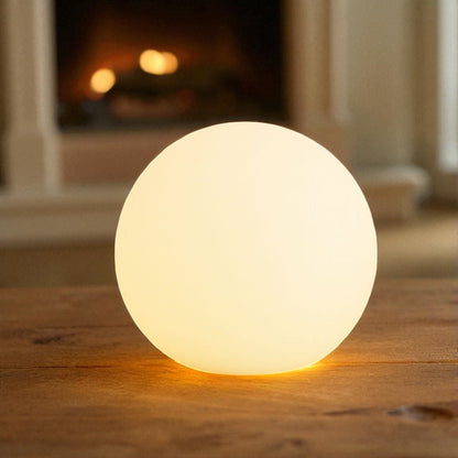 Cordless LED Globe Moon Table Lamp Boldenn