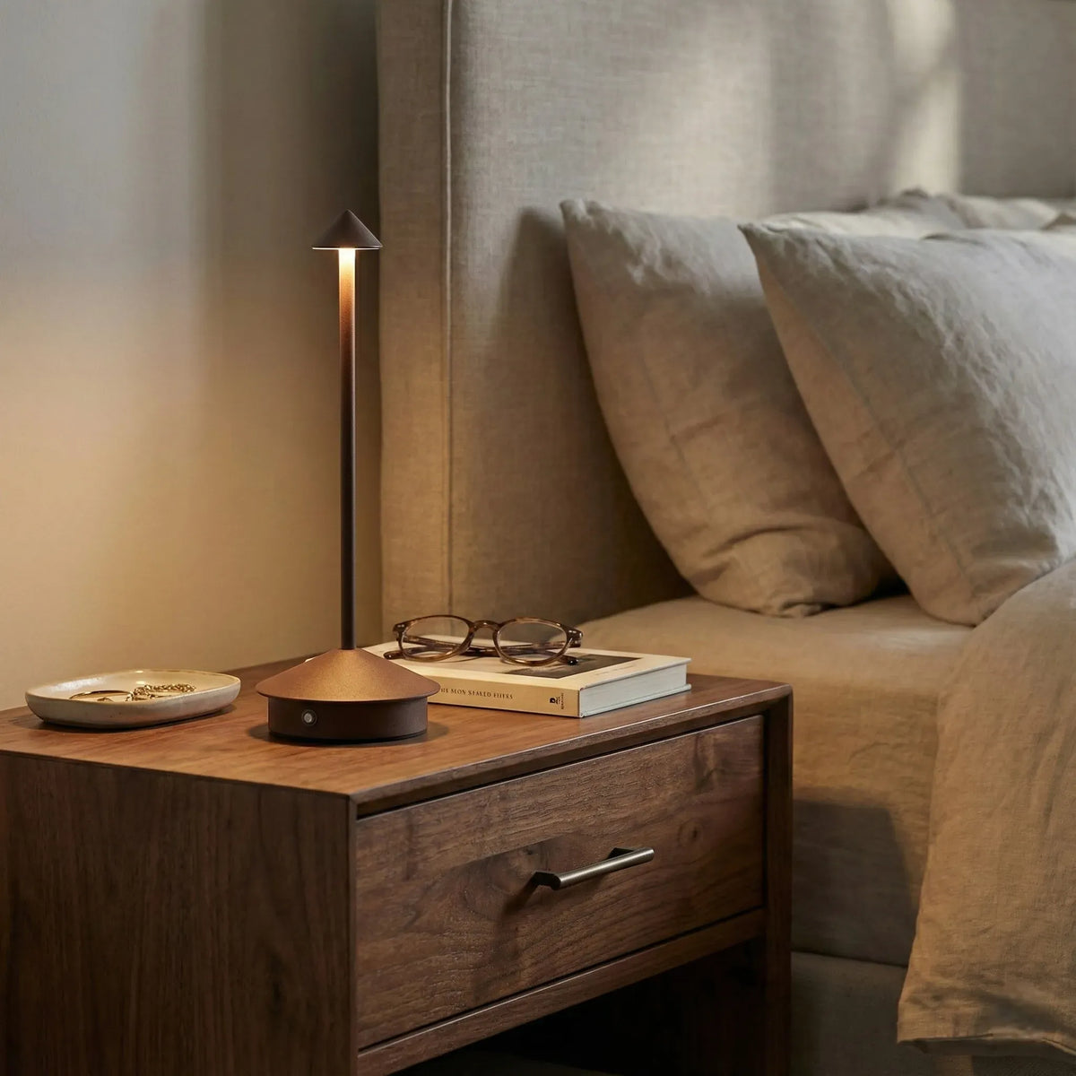 Cordless Rechargeable Dining Candle Lamp Boldenn