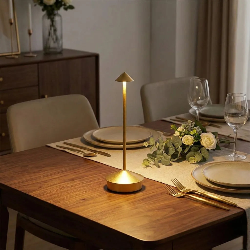 Cordless Rechargeable Dining Candle Lamp