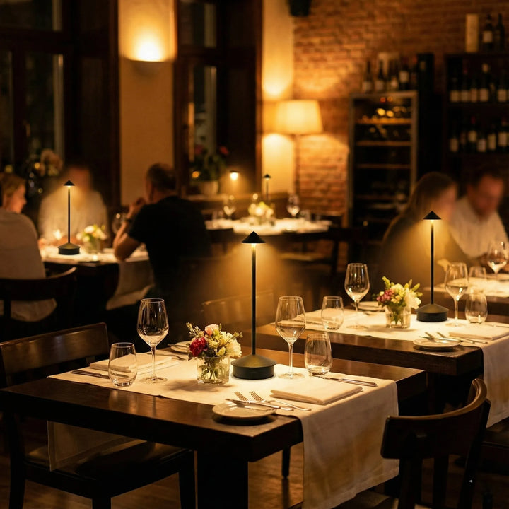 Cordless Rechargeable Dining Candle Lamp