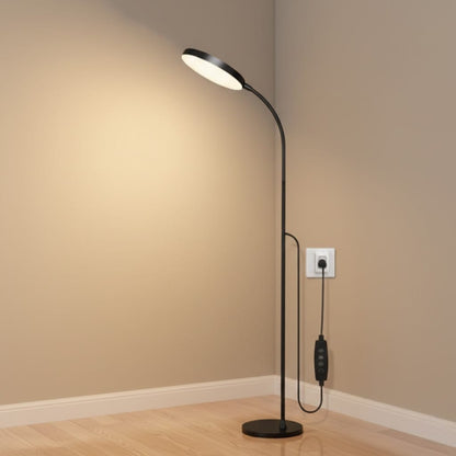 Dimmable Gooseneck Floor Lamp with Adjustable Height Boldenn