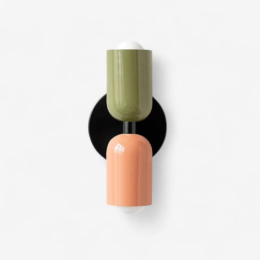 Double Head Wall Light with Nordic Design Boldenn