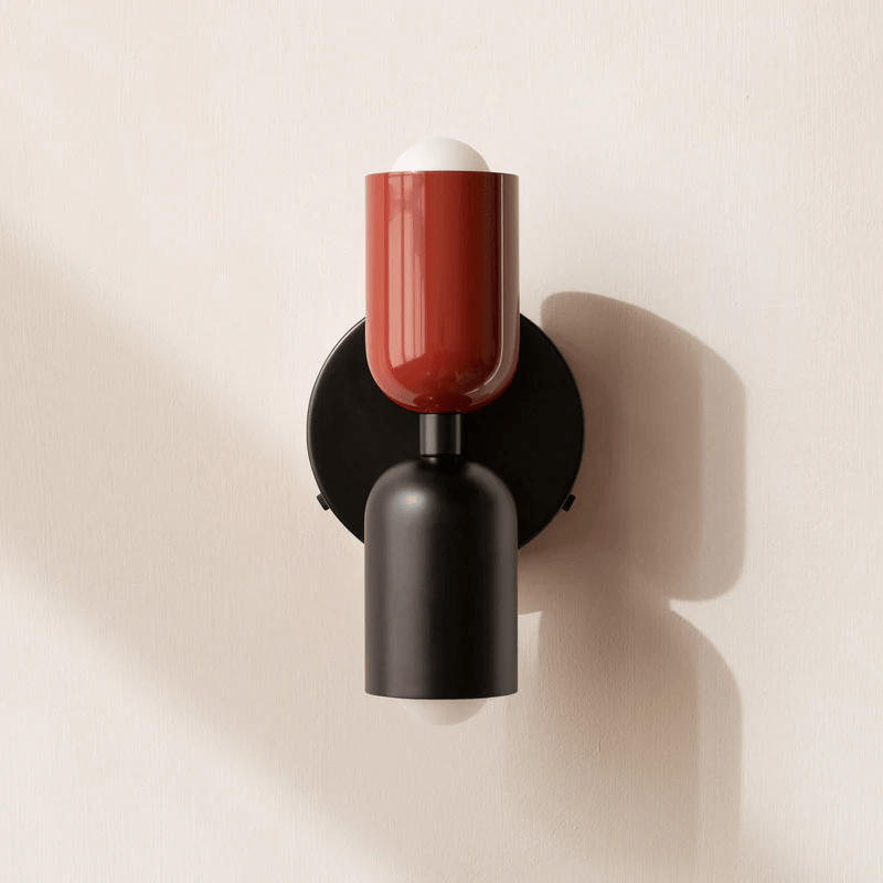 Double Head Wall Light with Nordic Design Boldenn