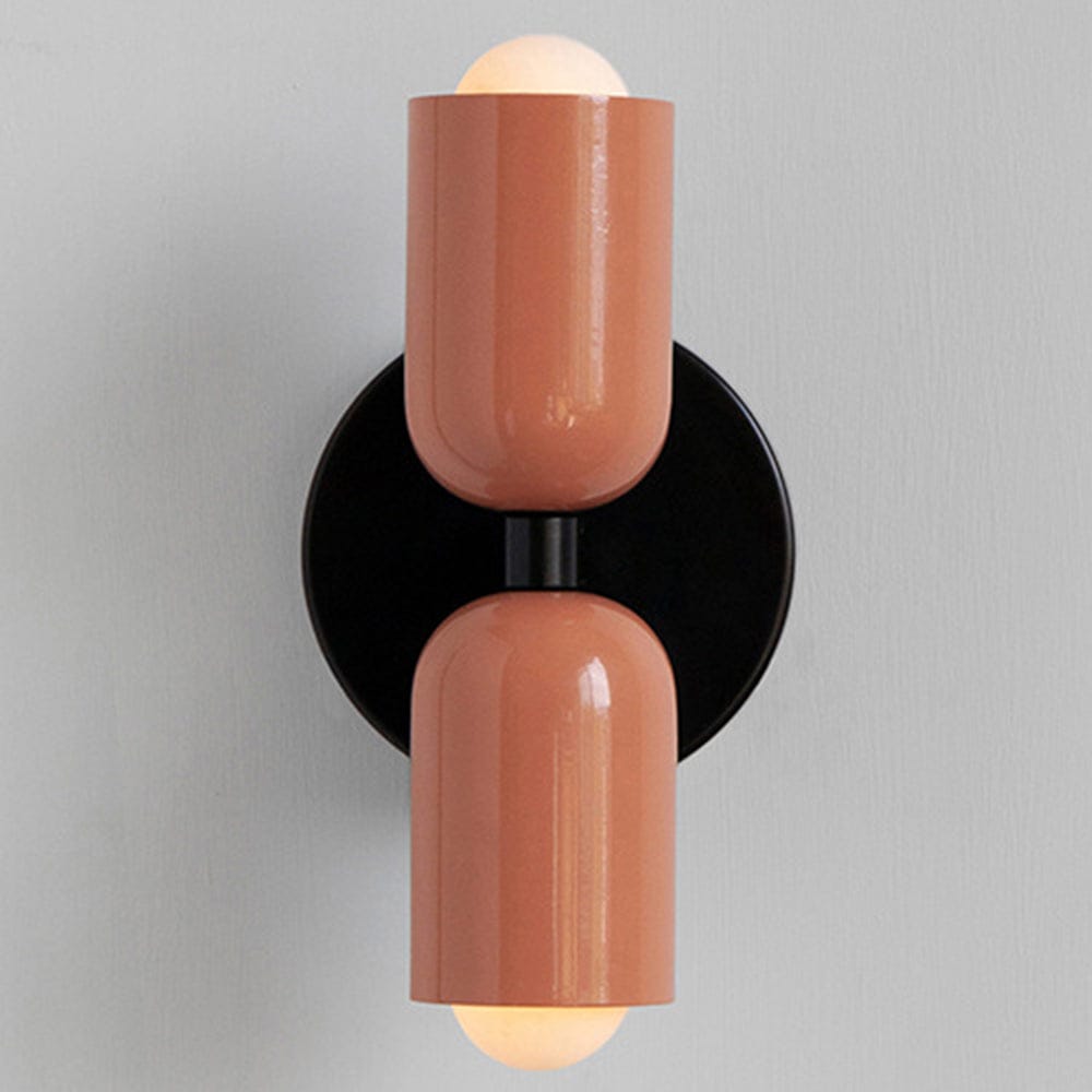 Double Head Wall Light with Nordic Design Boldenn