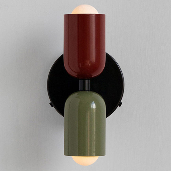 Double Head Wall Light with Nordic Design Boldenn