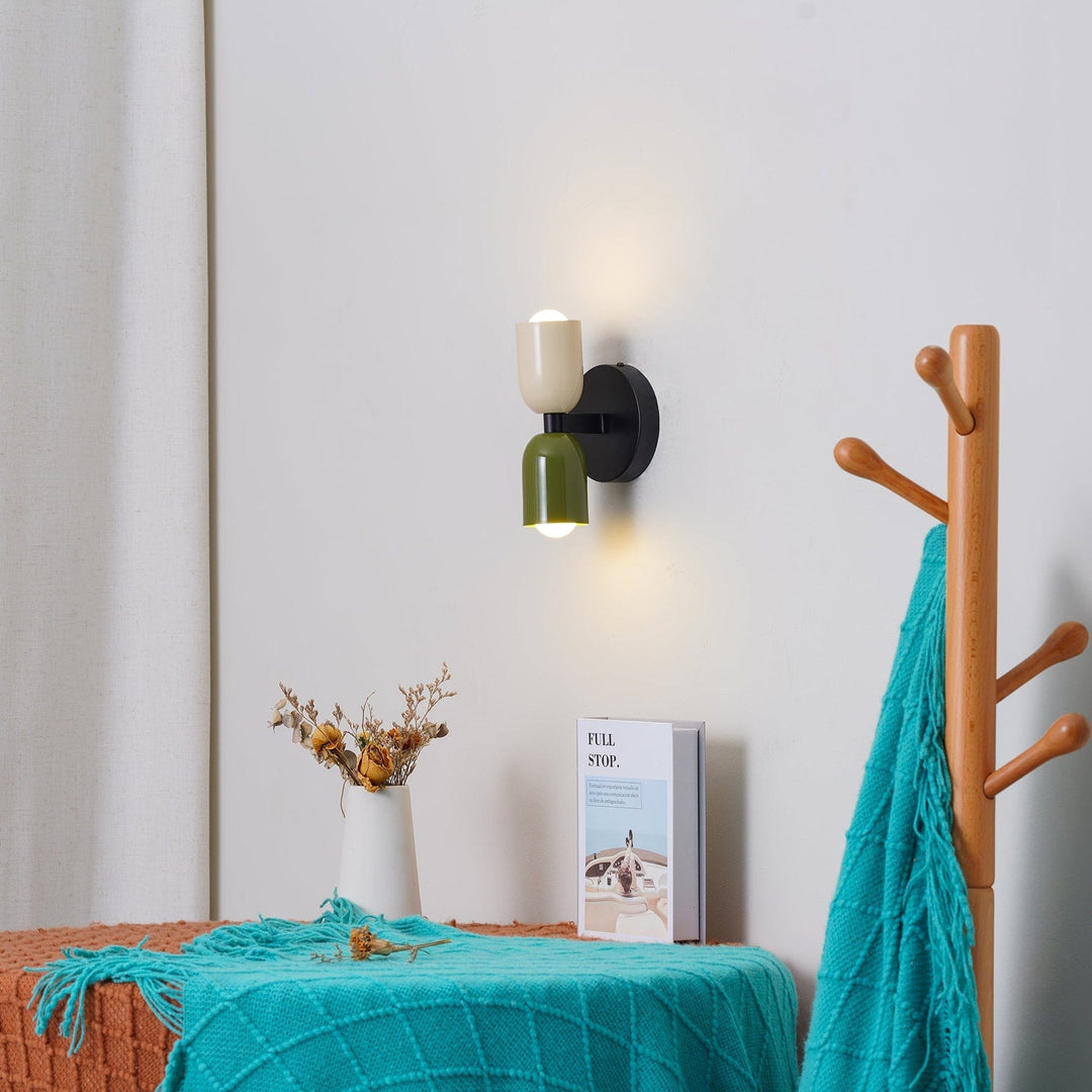 Double Head Wall Light with Nordic Design Boldenn