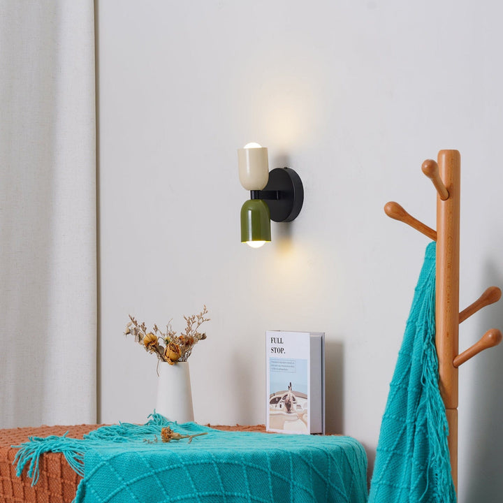 Double Head Wall Light with Nordic Design Boldenn