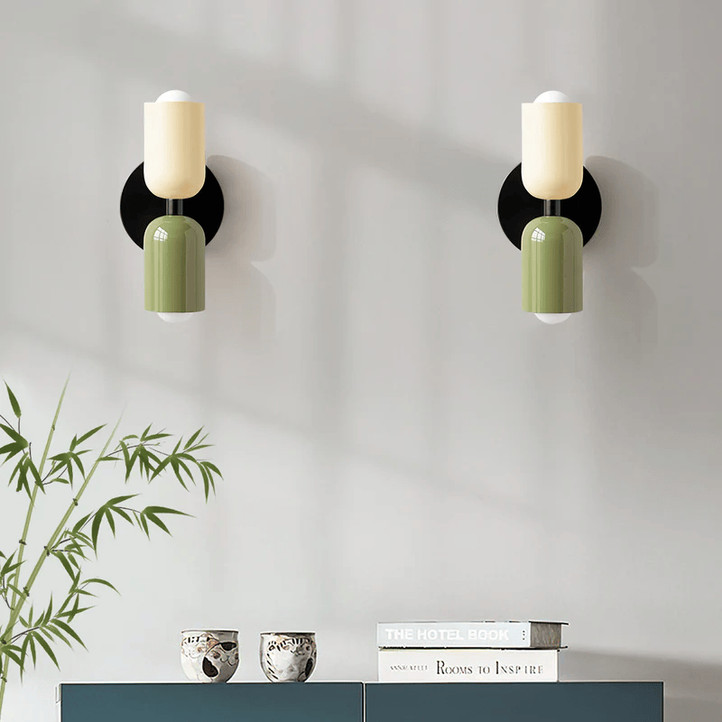 Double Head Wall Light with Nordic Design Boldenn