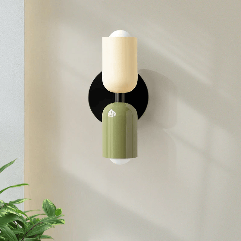 Double Head Wall Light with Nordic Design Boldenn