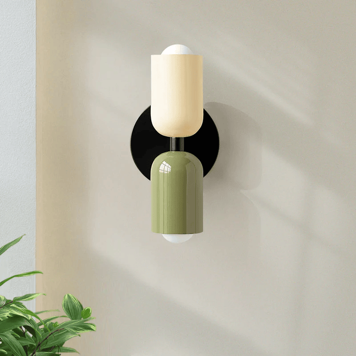 Double Head Wall Light with Nordic Design Boldenn