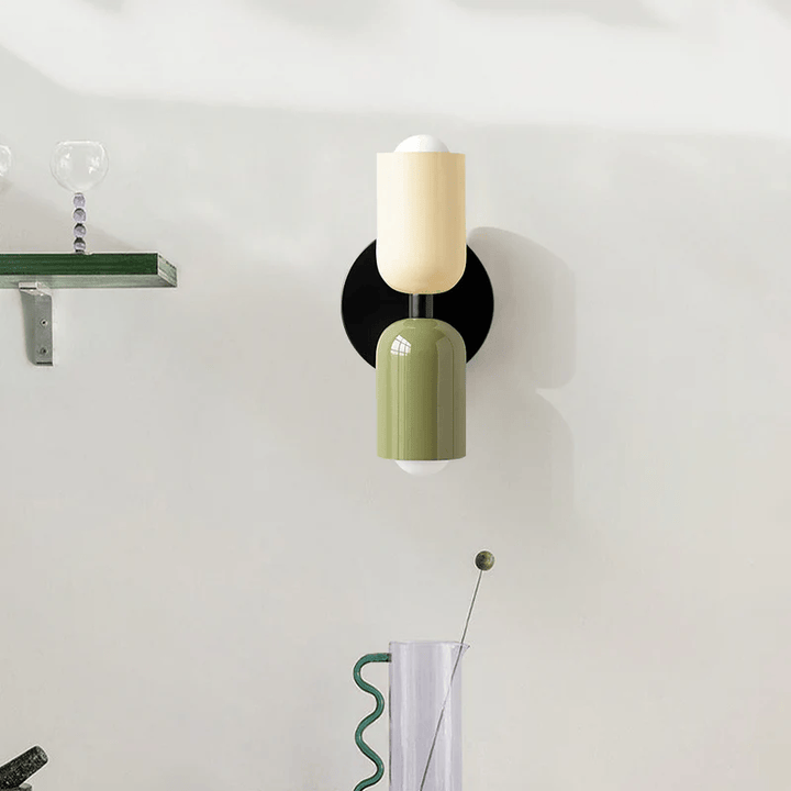 Double Head Wall Light with Nordic Design Boldenn