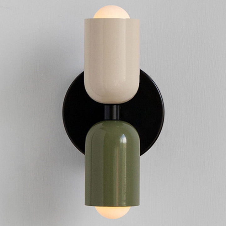 Double Head Wall Light with Nordic Design Boldenn