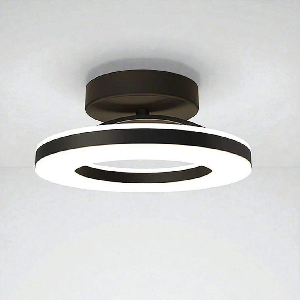 Floating Halo Semi Flush Mount Ceiling Light Boldenn