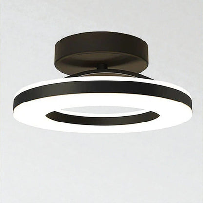 Floating Halo Semi Flush Mount Ceiling Light Boldenn