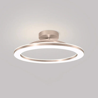 Floating Halo Semi Flush Mount Ceiling Light Boldenn