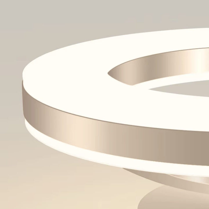 Floating Halo Semi Flush Mount Ceiling Light Boldenn