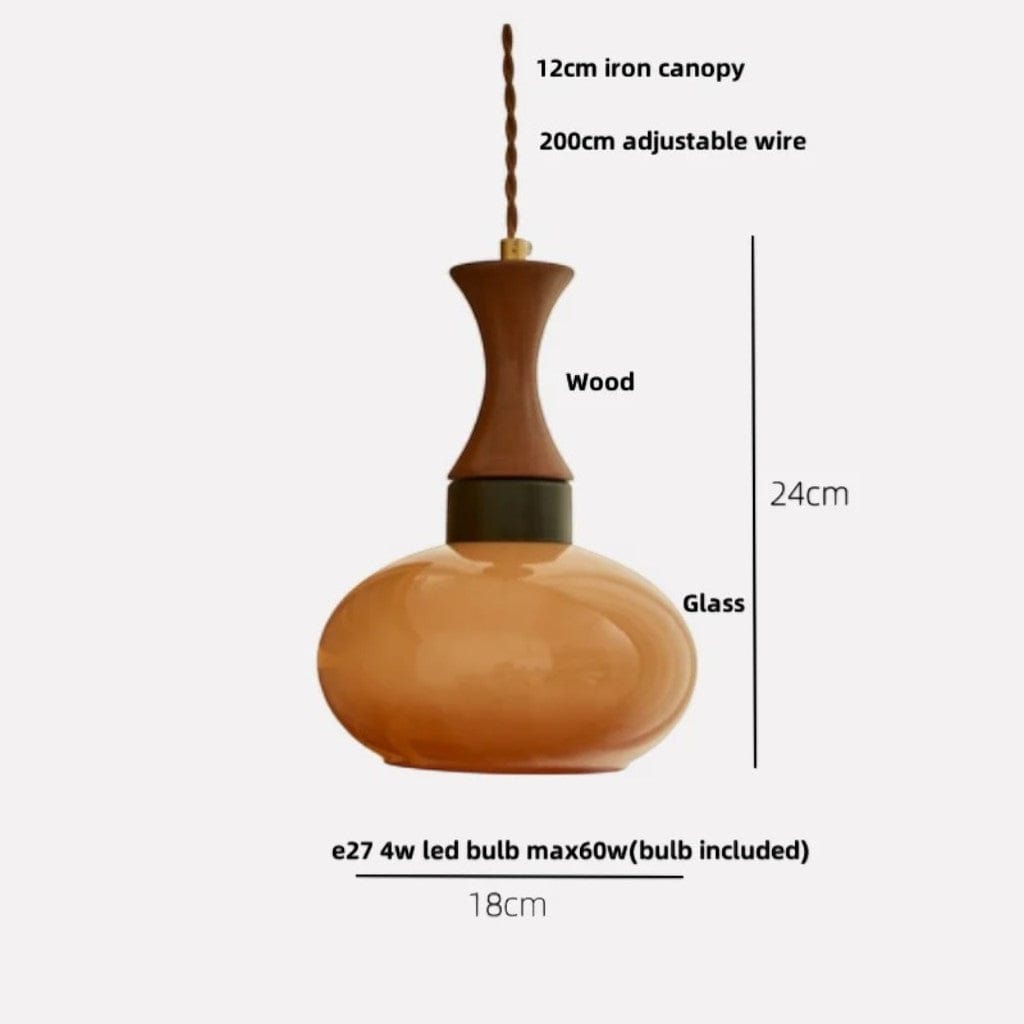 GialloVibe Vintage Dome Pendant Lamp Boldenn