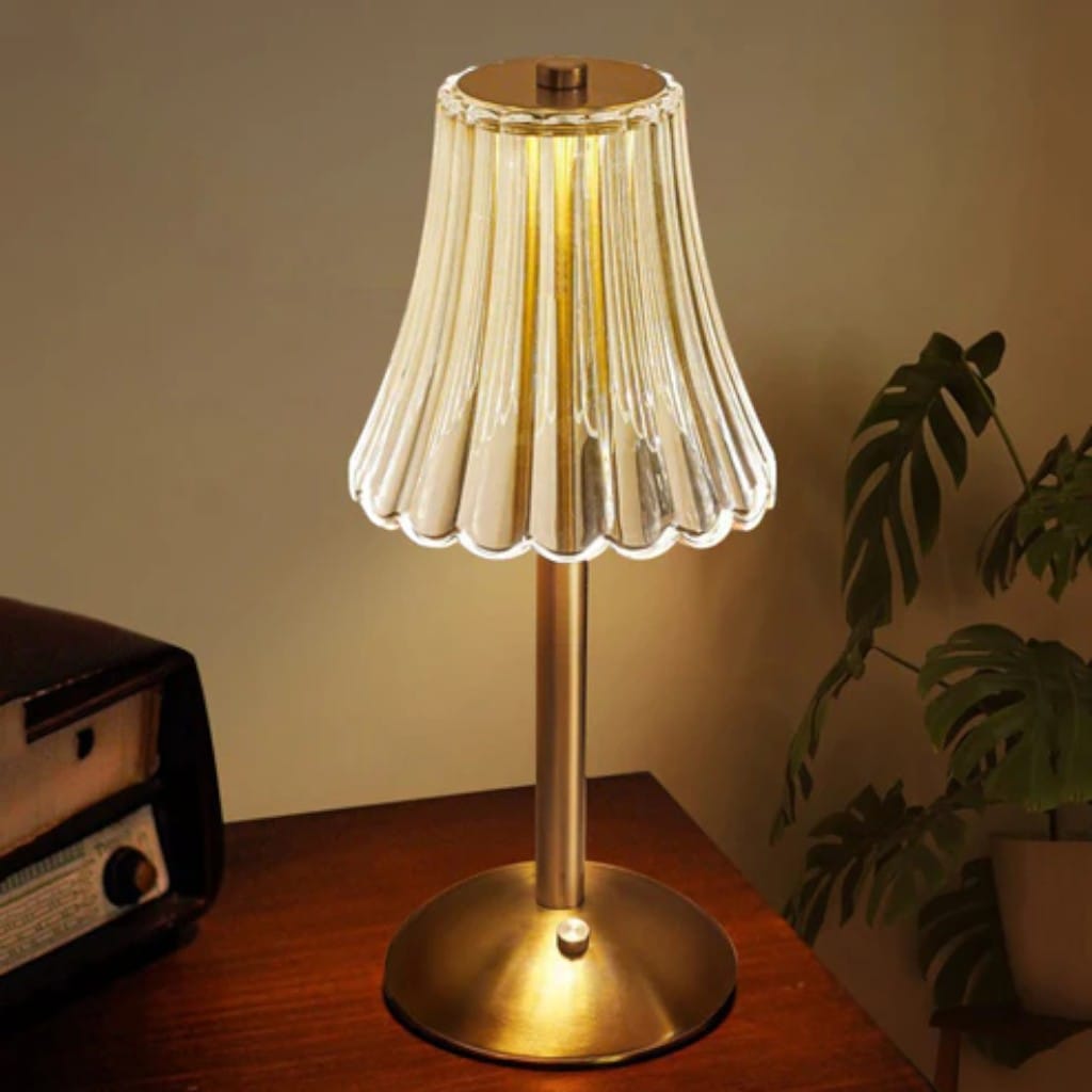 Golden Crystal Dining Table Light Boldenn