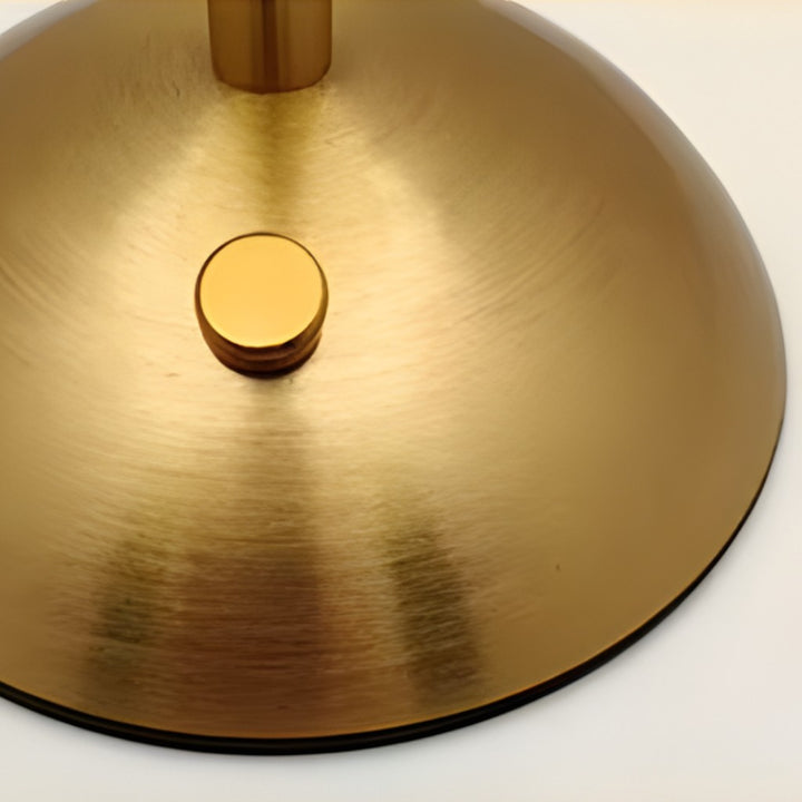 Golden Crystal Dining Table Light