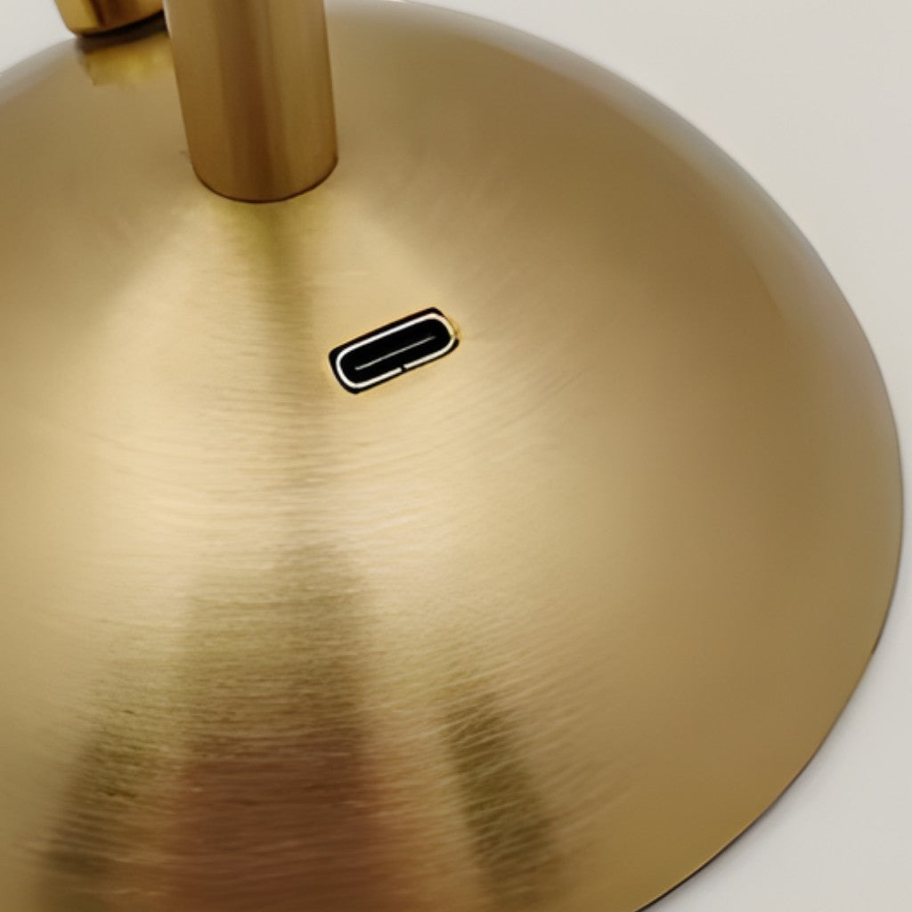 Golden Crystal Dining Table Light