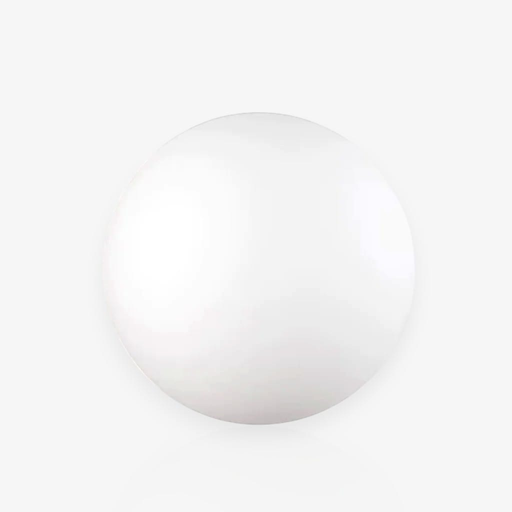 Japandi Globe White Glass Wall Light Sconce Boldenn