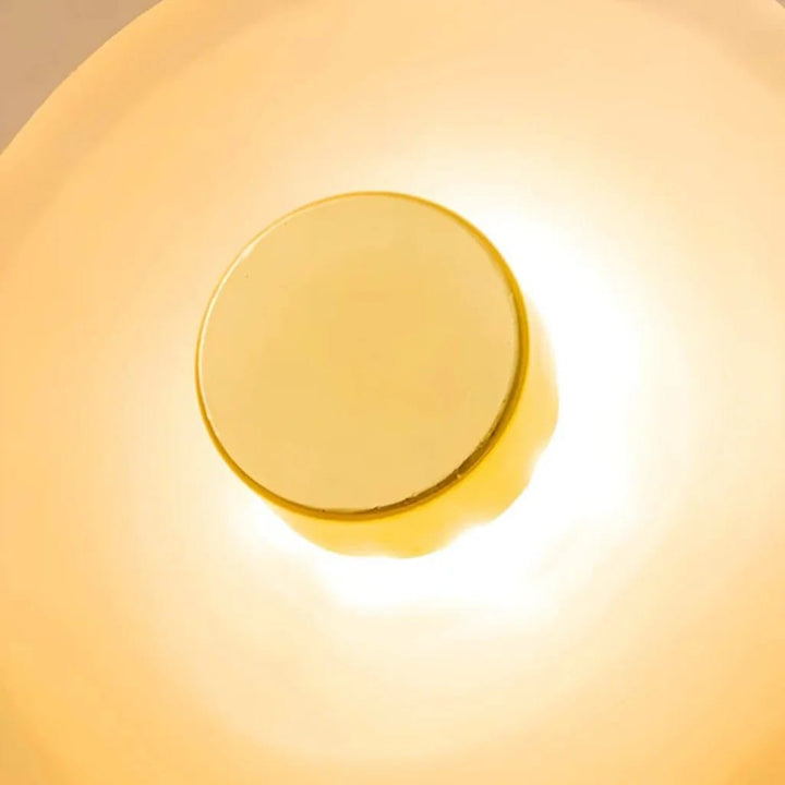 Japandi Organic Glass Wall Light Boldenn