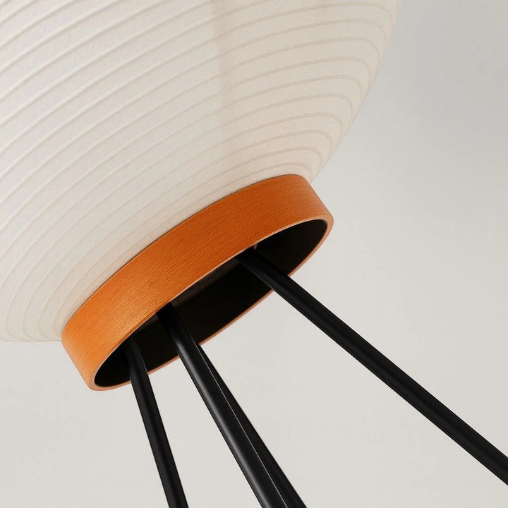 Japandi Japanese Paper Tripod Floor Lamp