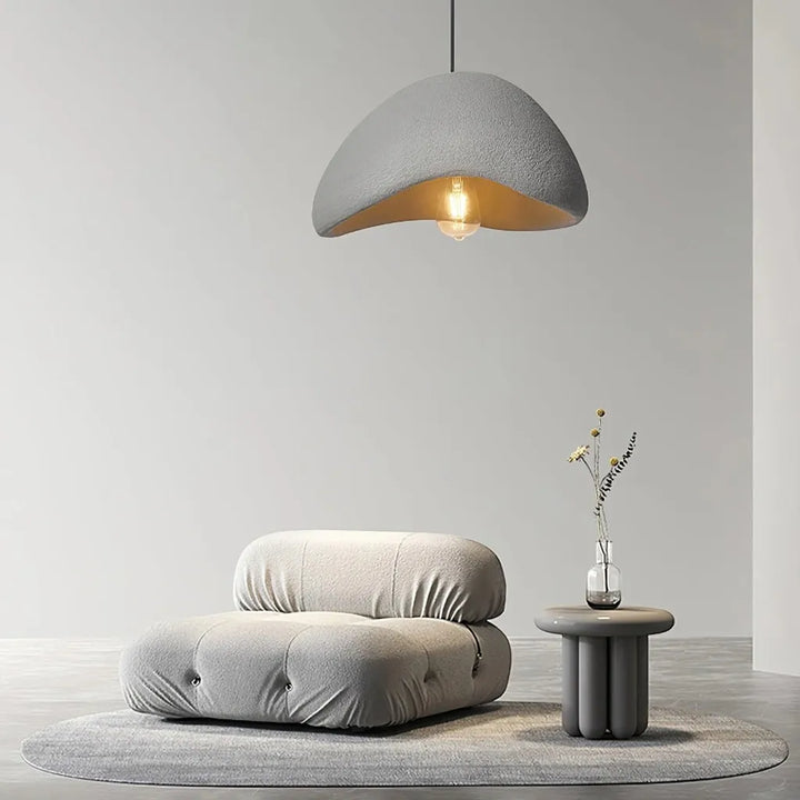 Japanese Wabi Sabi Resin Pendant Light