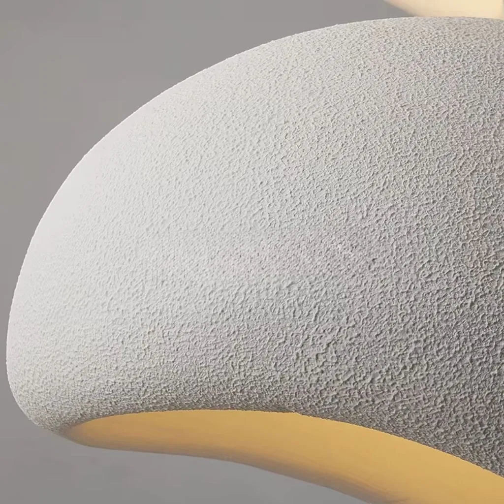 Japanese Wabi Sabi Resin Pendant Light