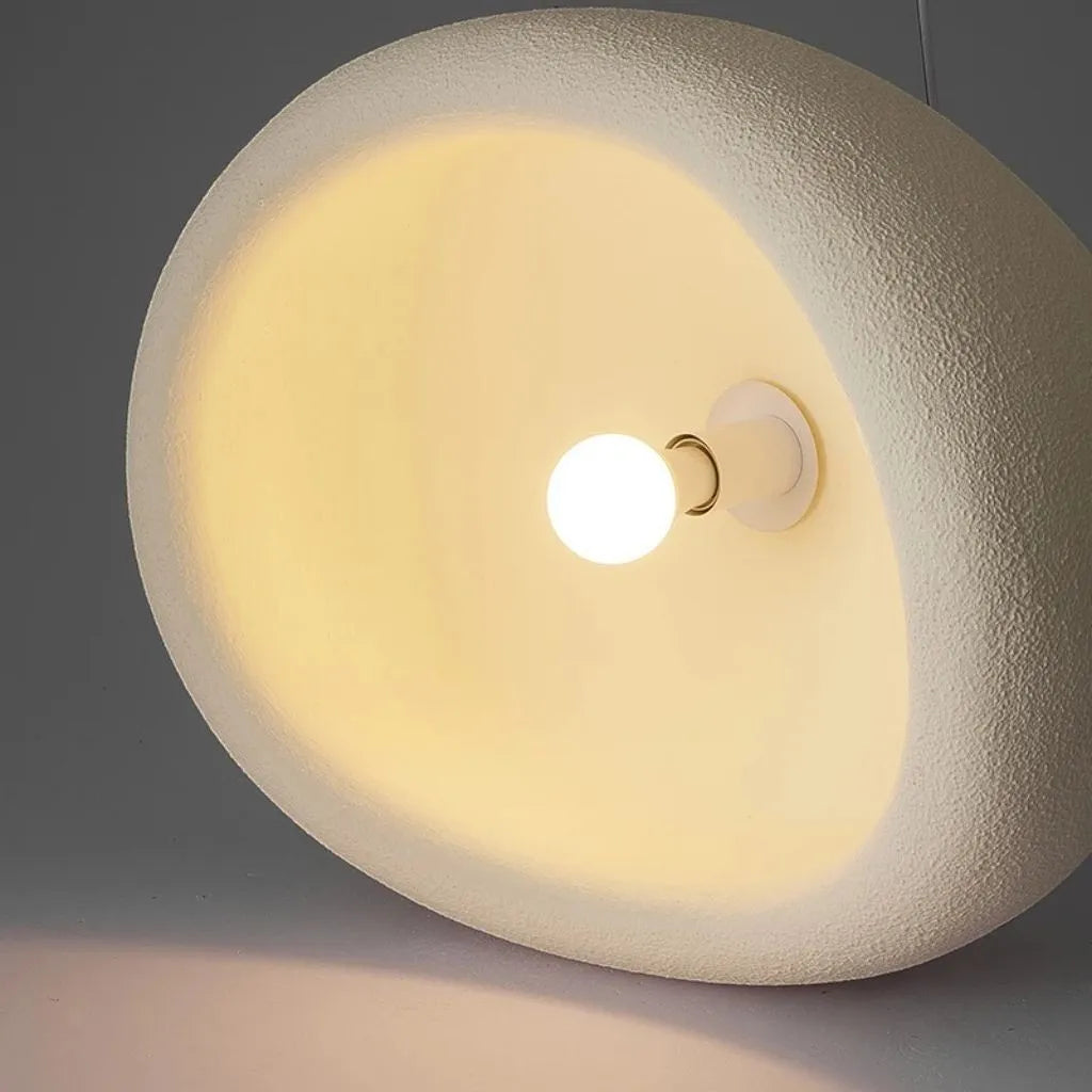Japanese Wabi Sabi Resin Pendant Light