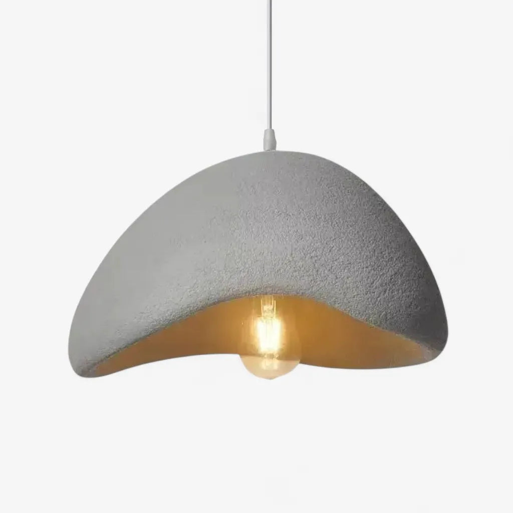 Japanese Wabi Sabi Resin Pendant Light
