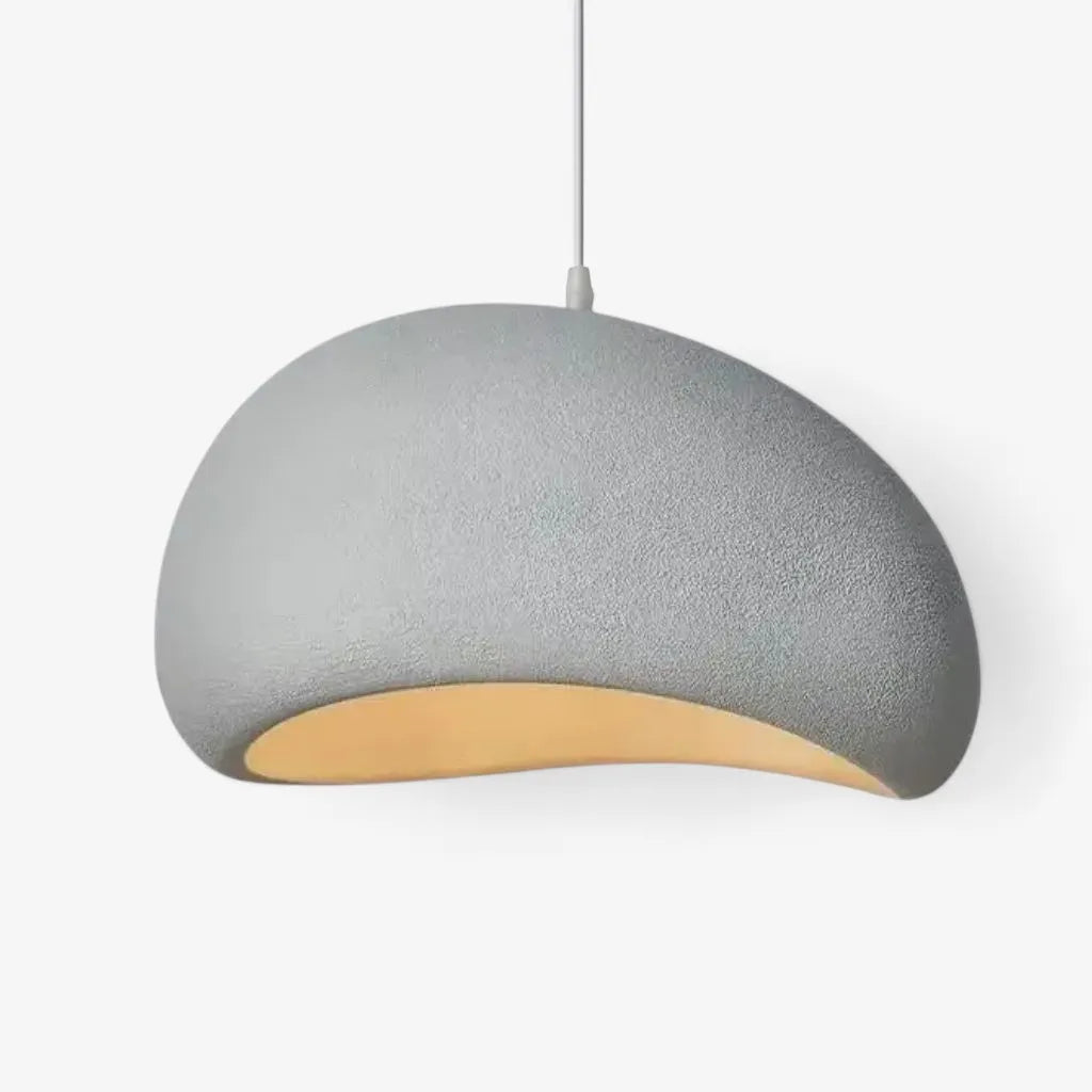 Japanese Wabi Sabi Resin Pendant Light