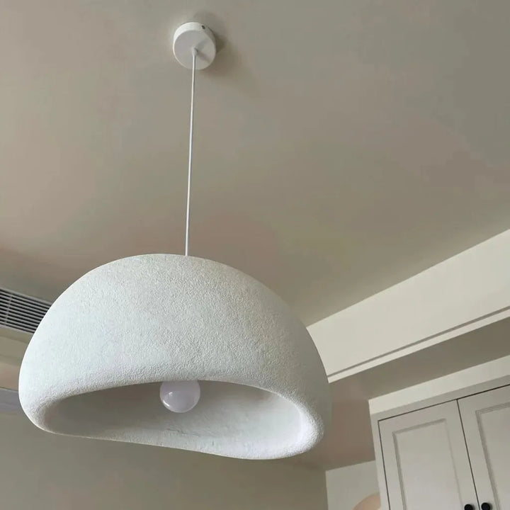 Japanese Wabi Sabi Resin Pendant Light