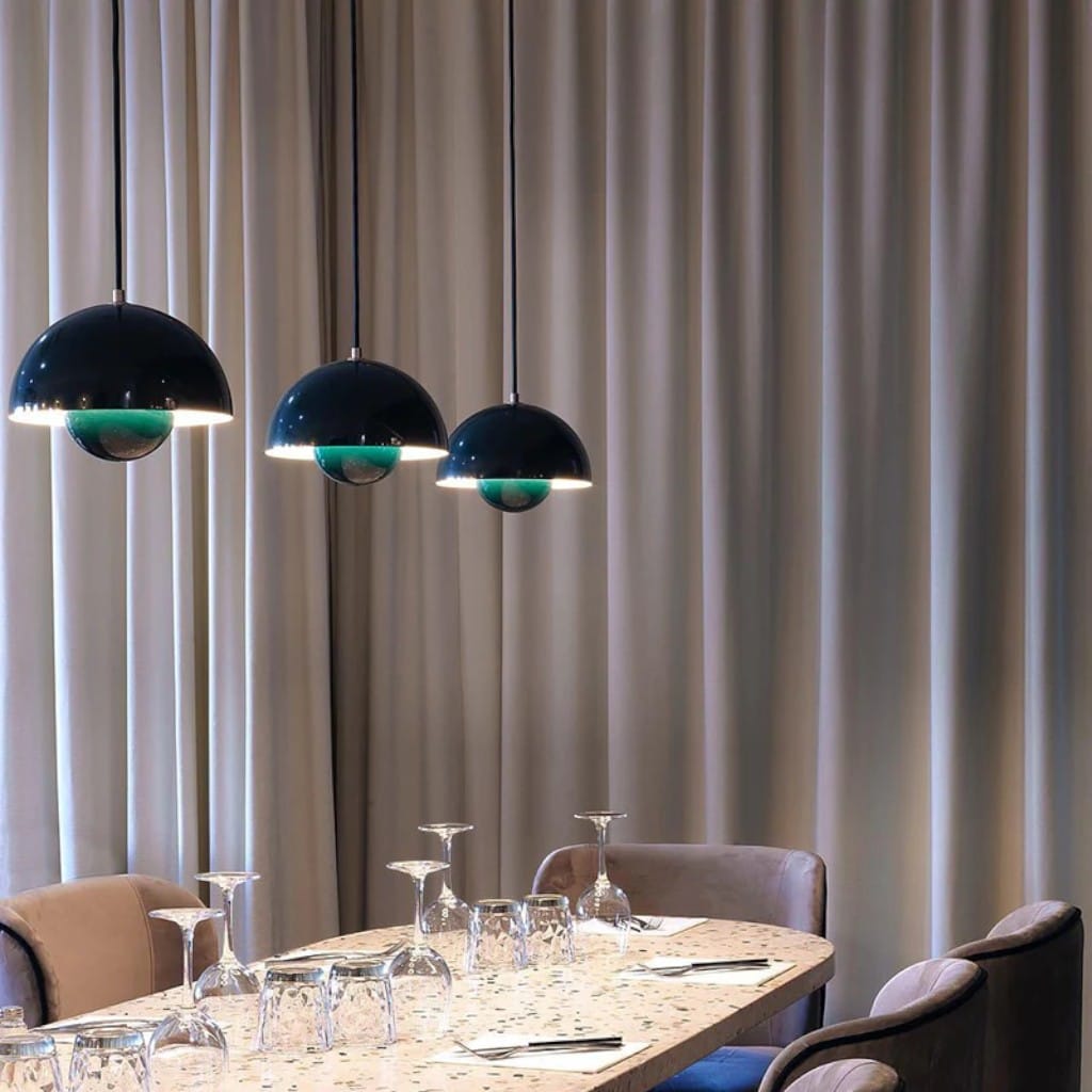 Kitchen Island Light Pendant with Retro Dome Design Boldenn