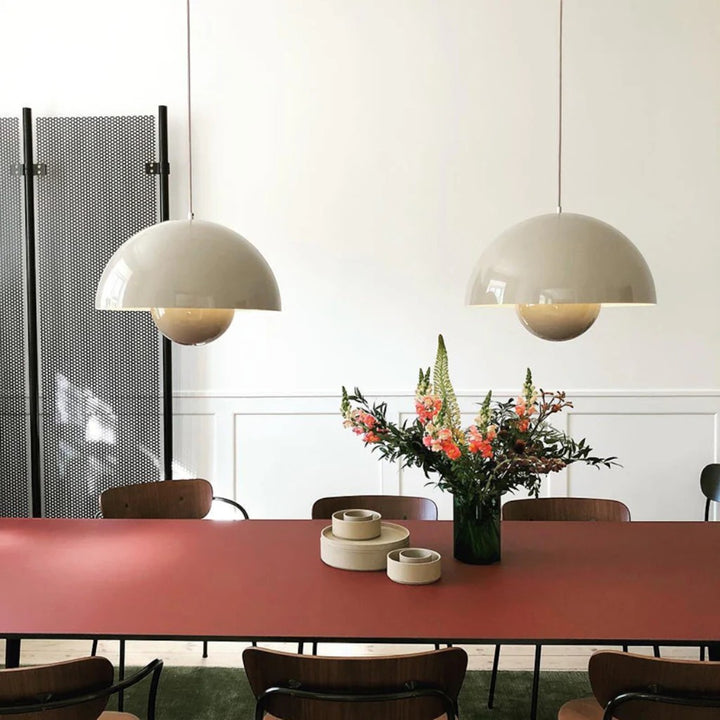 Kitchen Island Light Pendant with Retro Dome Design