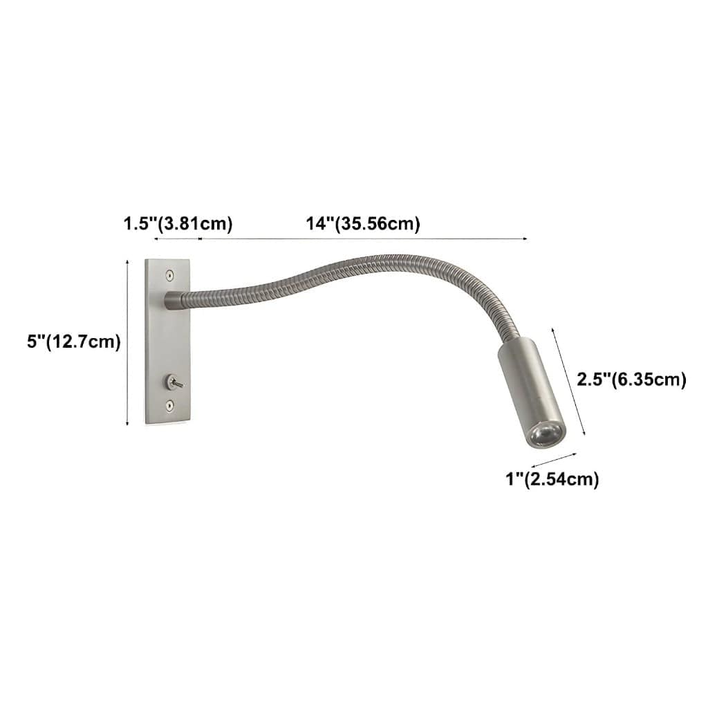 LumiFocus Flexible Bedside Wall Lamp Boldenn