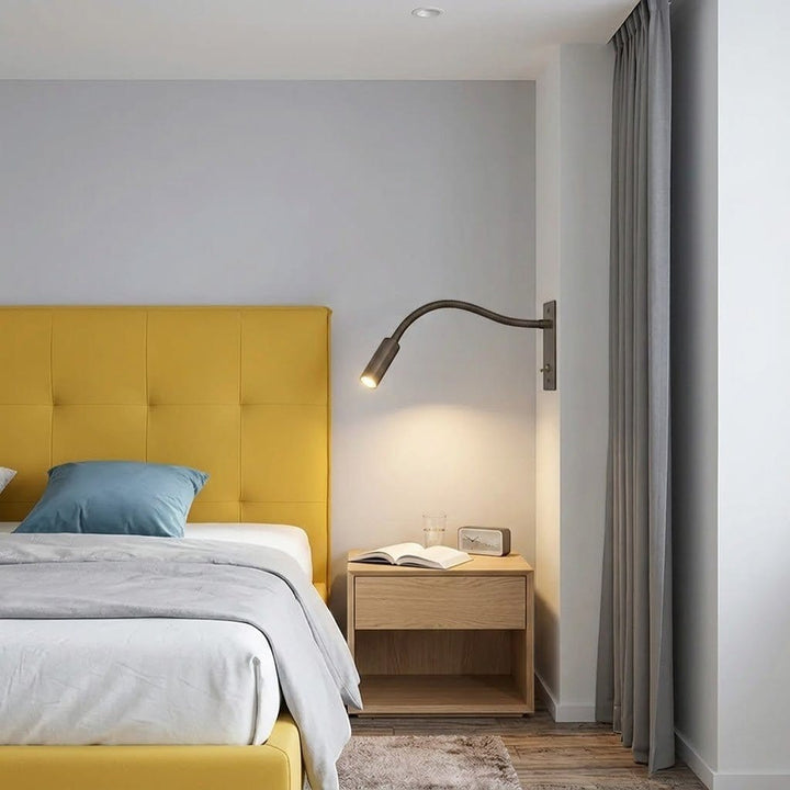 LumiFocus Flexible Bedside Wall Lamp Boldenn