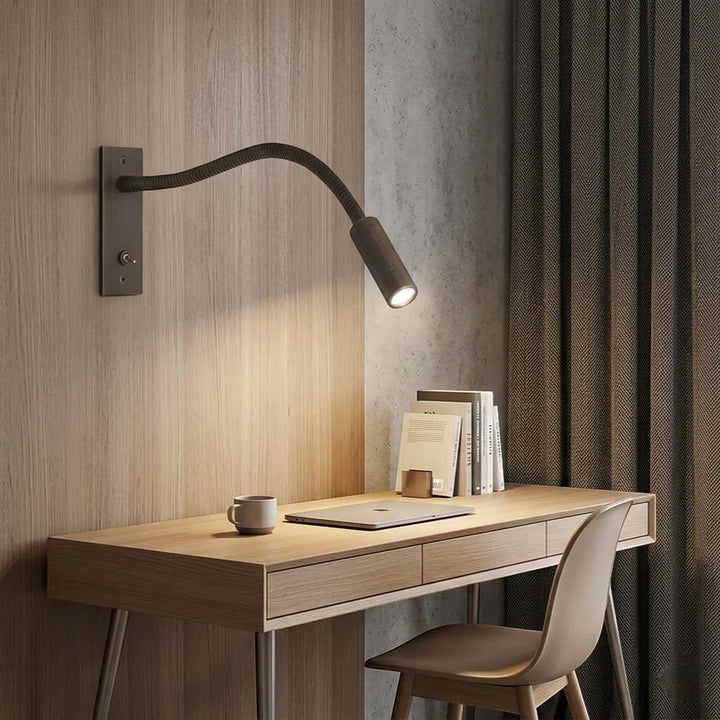 LumiFocus Flexible Bedside Wall Lamp Boldenn