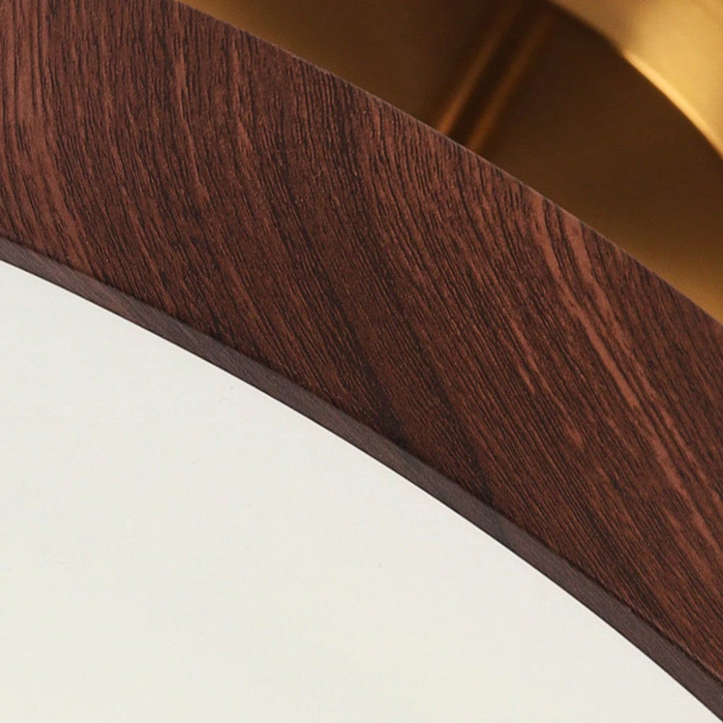 LumiShell Scandinavian Semi Flush Mount Ceiling Light Boldenn