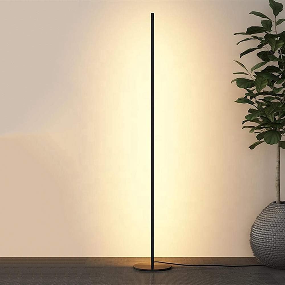 Luxen | Black Standing Lamp with Dimmable LED