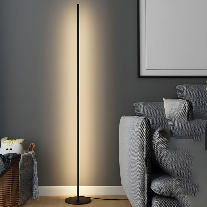 Luxen | Black Standing Lamp with Dimmable LED